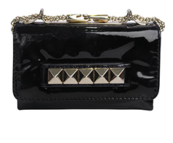 Valentino Mini VaVaVoom Crossbody, patent, black, BS-B039 VNB1, 2*
